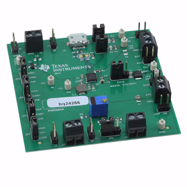 BQ24266EVM-609 Texas Instruments  Cartes et kits d'évaluation et de démonstration